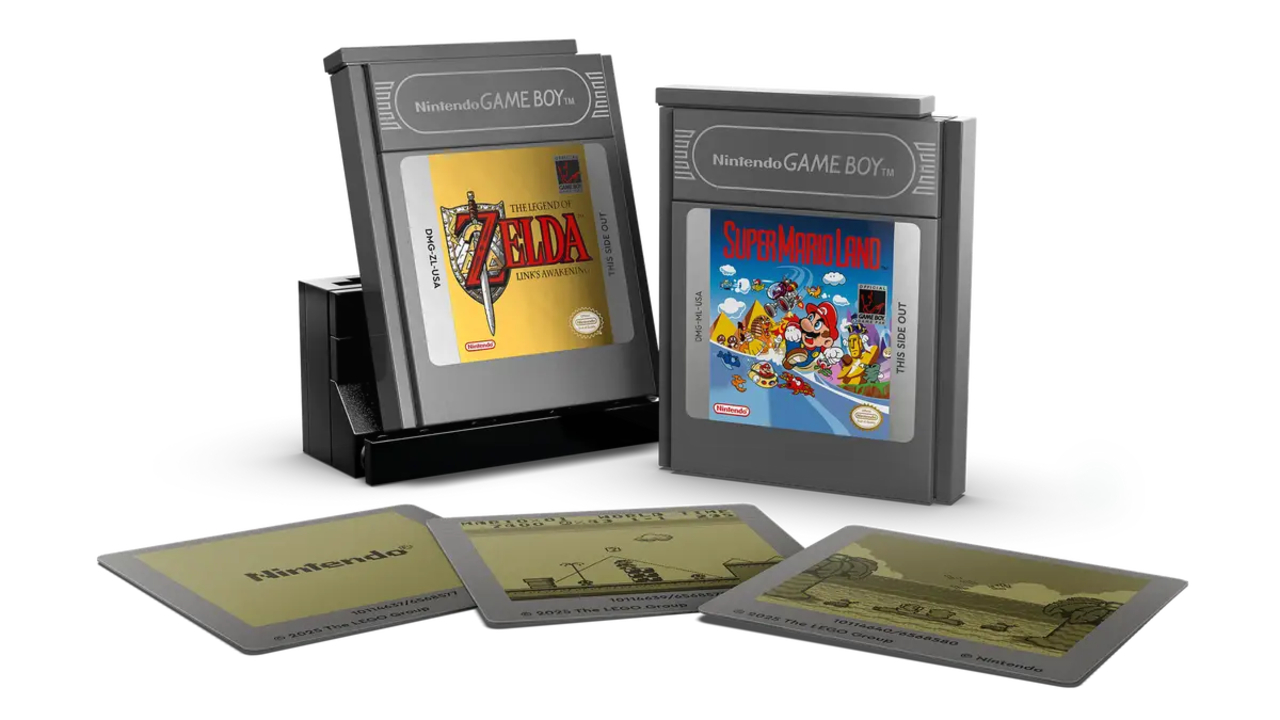 The LEGO Game Boy set