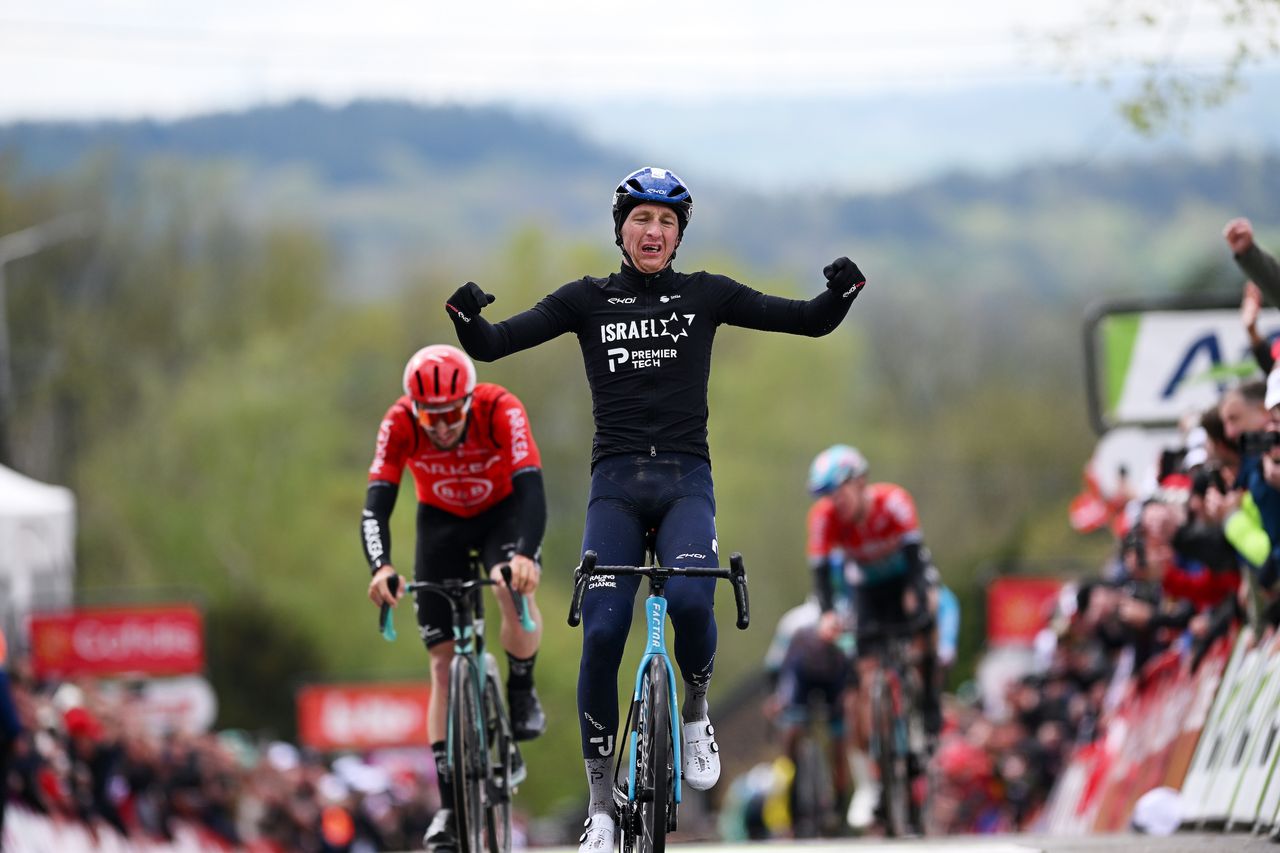 Stevie WIlliams wins the 2024 Fleche Wallonne