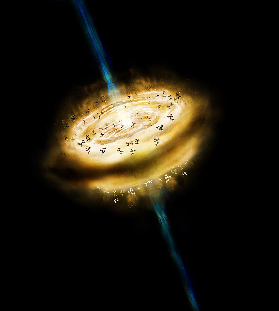 space hamburger