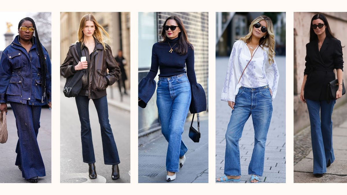 6 ways I'd style flare jeans 🖤 #flarejeans #bellbottoms #outfitideas , flare  jeans outfits