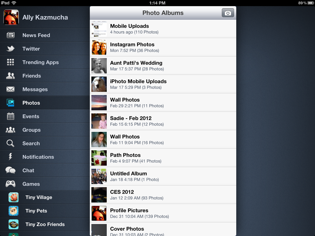 how to add facebook to iphone