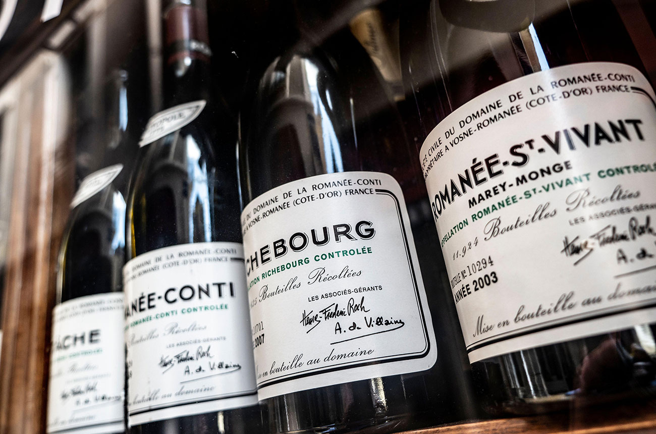 Top Burgundy wines from Domaine de la Roman&eacute;e-Conti