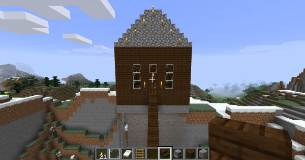 Minecraft House How To Build A House In Minecraft Pc Gamer