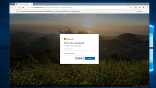 how to password reset Windows 10