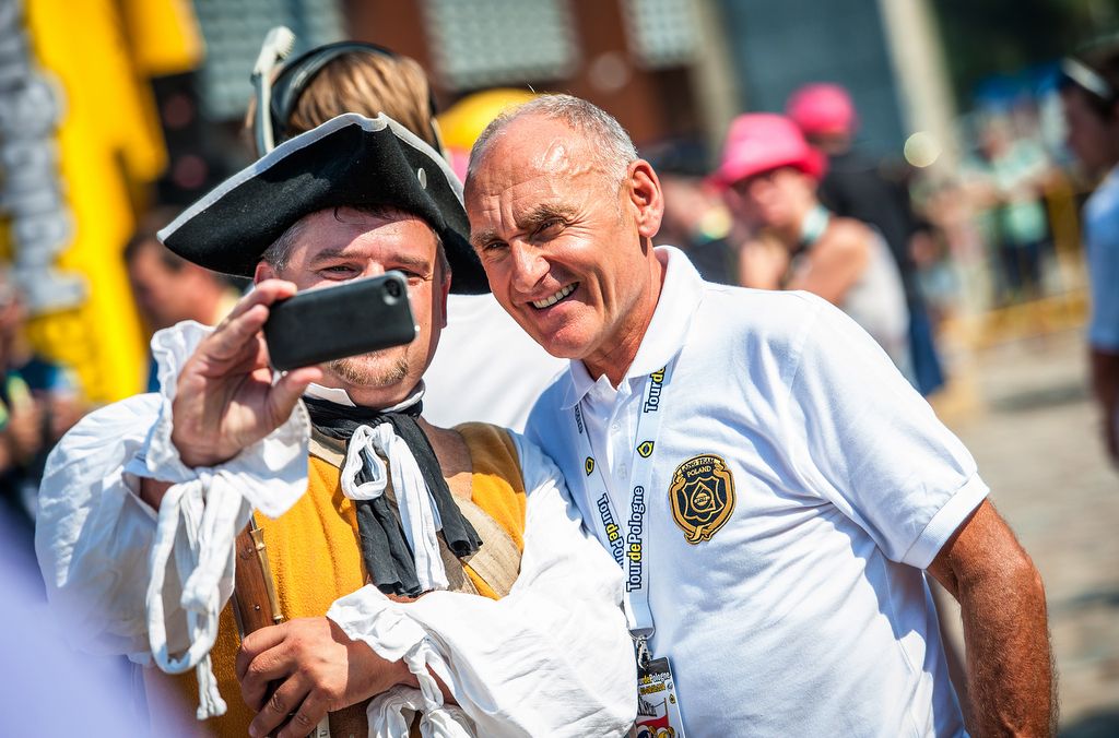 Tour de Pologne race director Czeslaw Lang poses for a photo