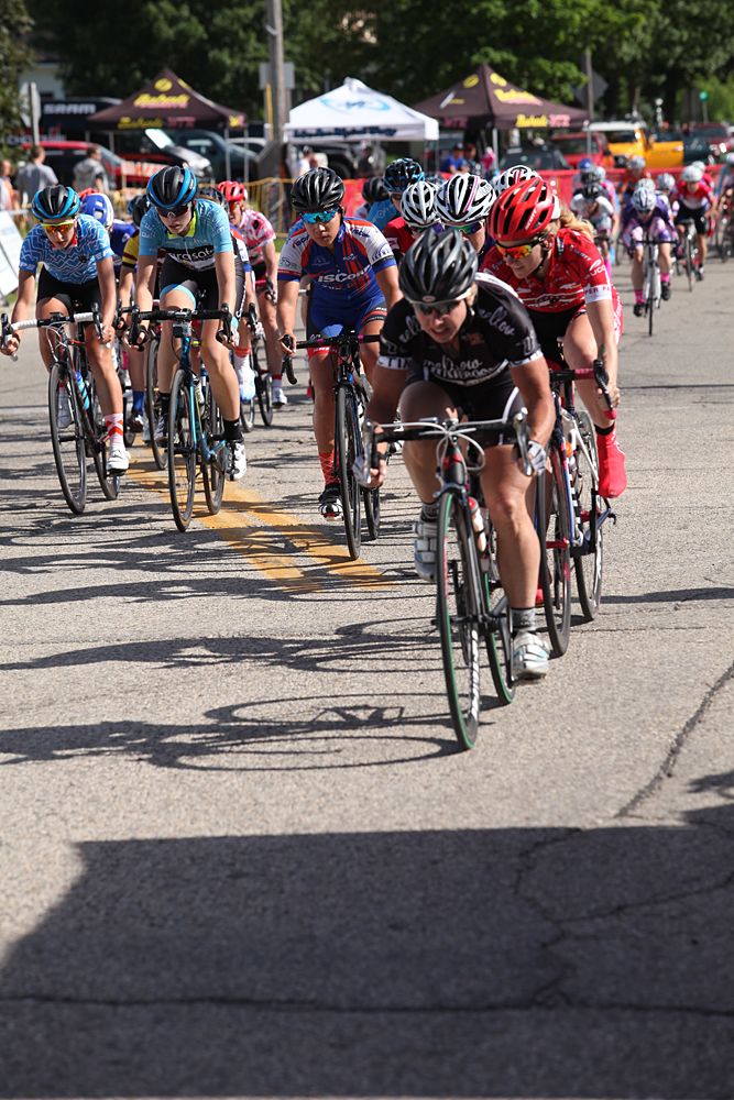 The women's race