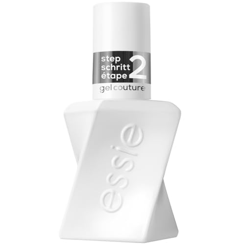 Essie Gel-Like Nail Polish, Lasts Up to 15 Days, With Flex.e Gel Technology, No Chipping, Glass-Like Shine, Vegan Formula, Gel Couture, Shiny Top Coat, 13.5 Ml