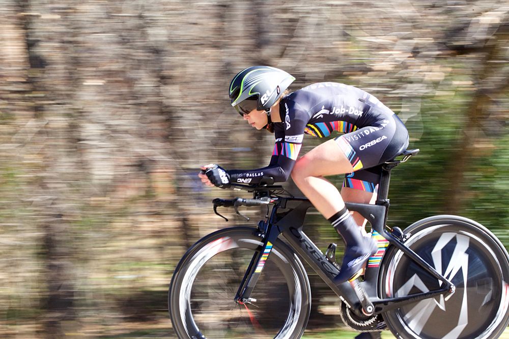 The team Orbea TT bike The Ordu means "moment in time" in Basque.