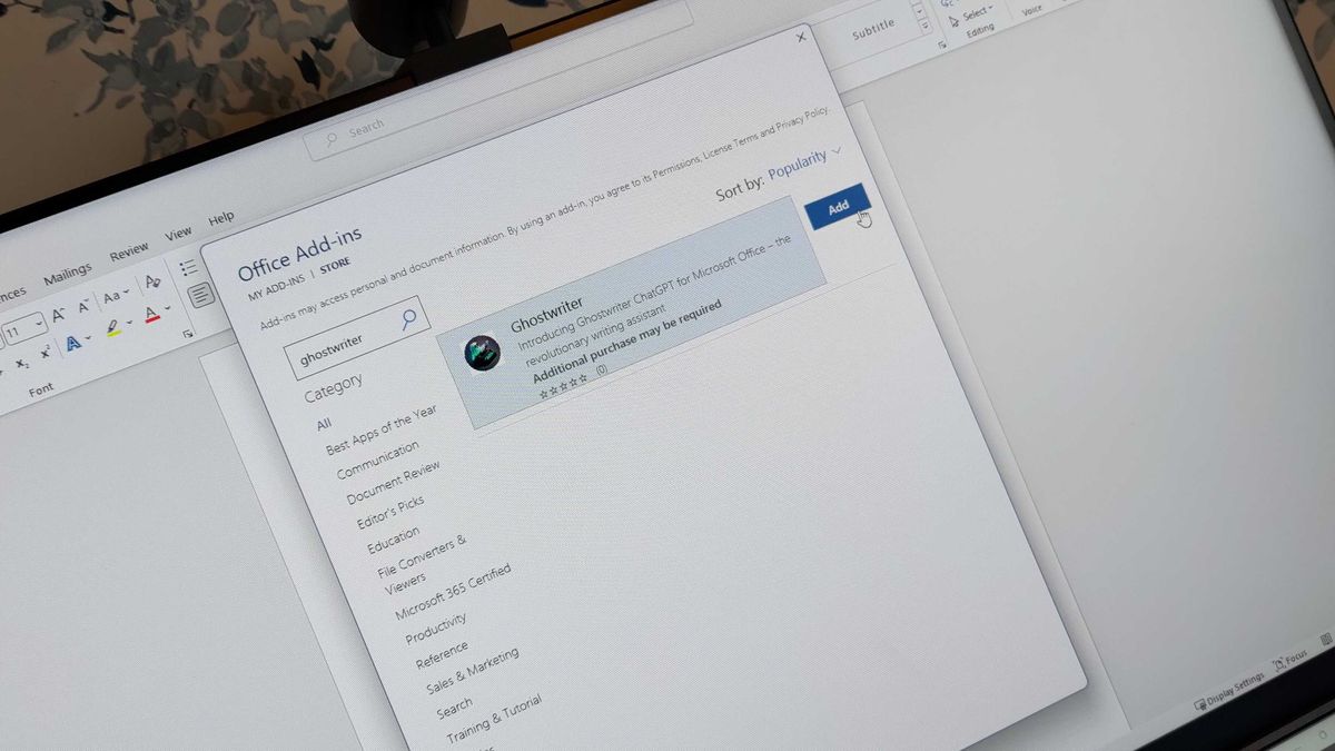 chatgpt-comes-to-microsoft-word-through-ghostwriter-add-in-windows