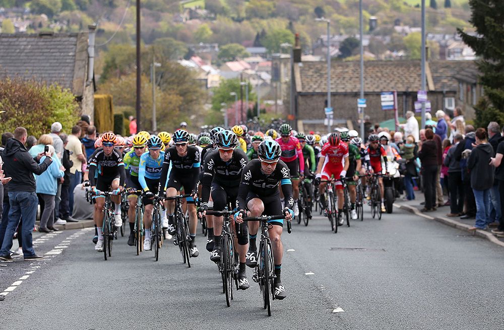 Team Sky controlled the race today