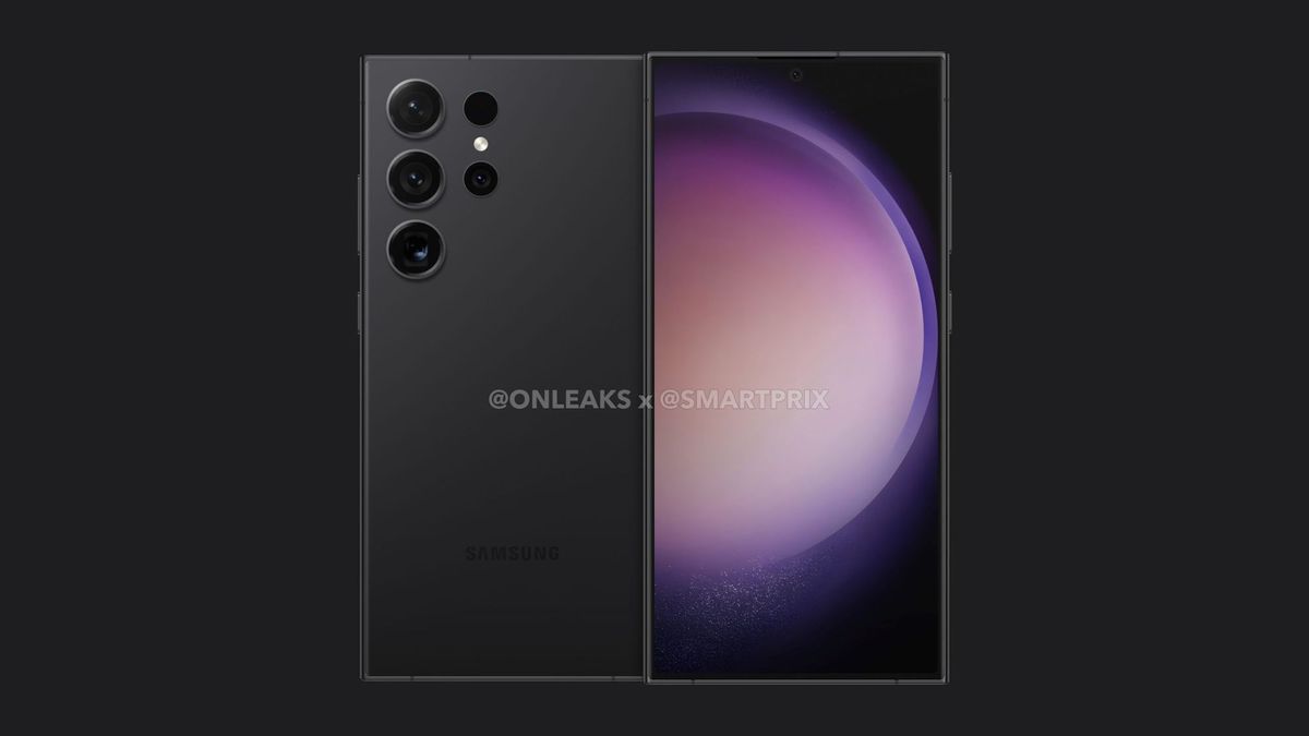 Galaxy S24 Ultra renders