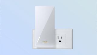 An Asus RP-AX58 Wi-Fi 6 extender.