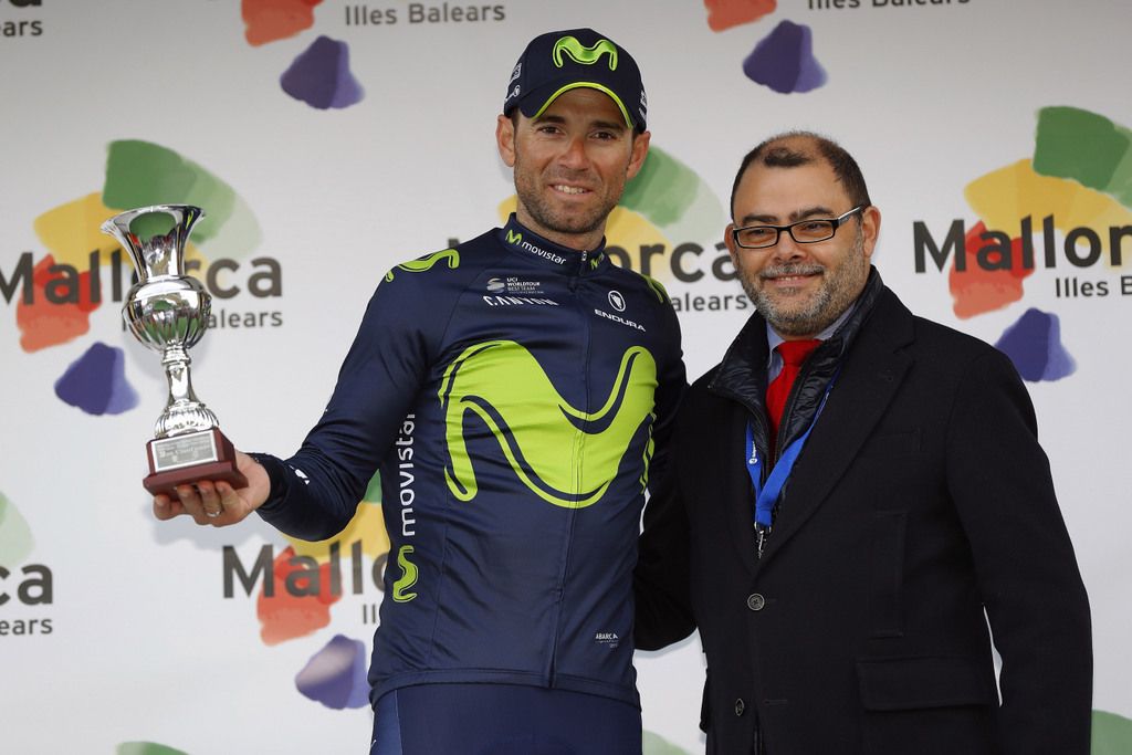 Alejandro Valverde (Movistar) was second today