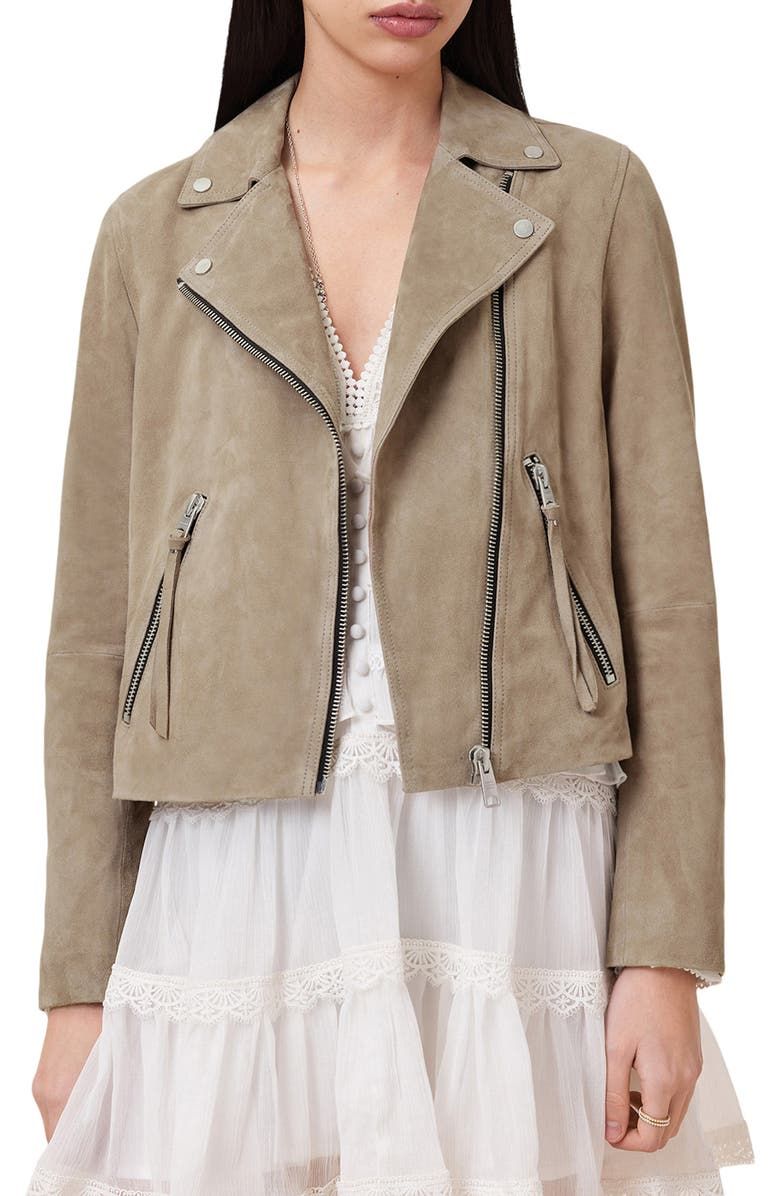 Dalby Suede Moto Jacket