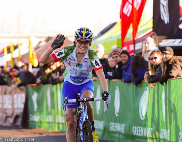 Georgia Gould (Luna Pro Team) takes the USGP Championship.