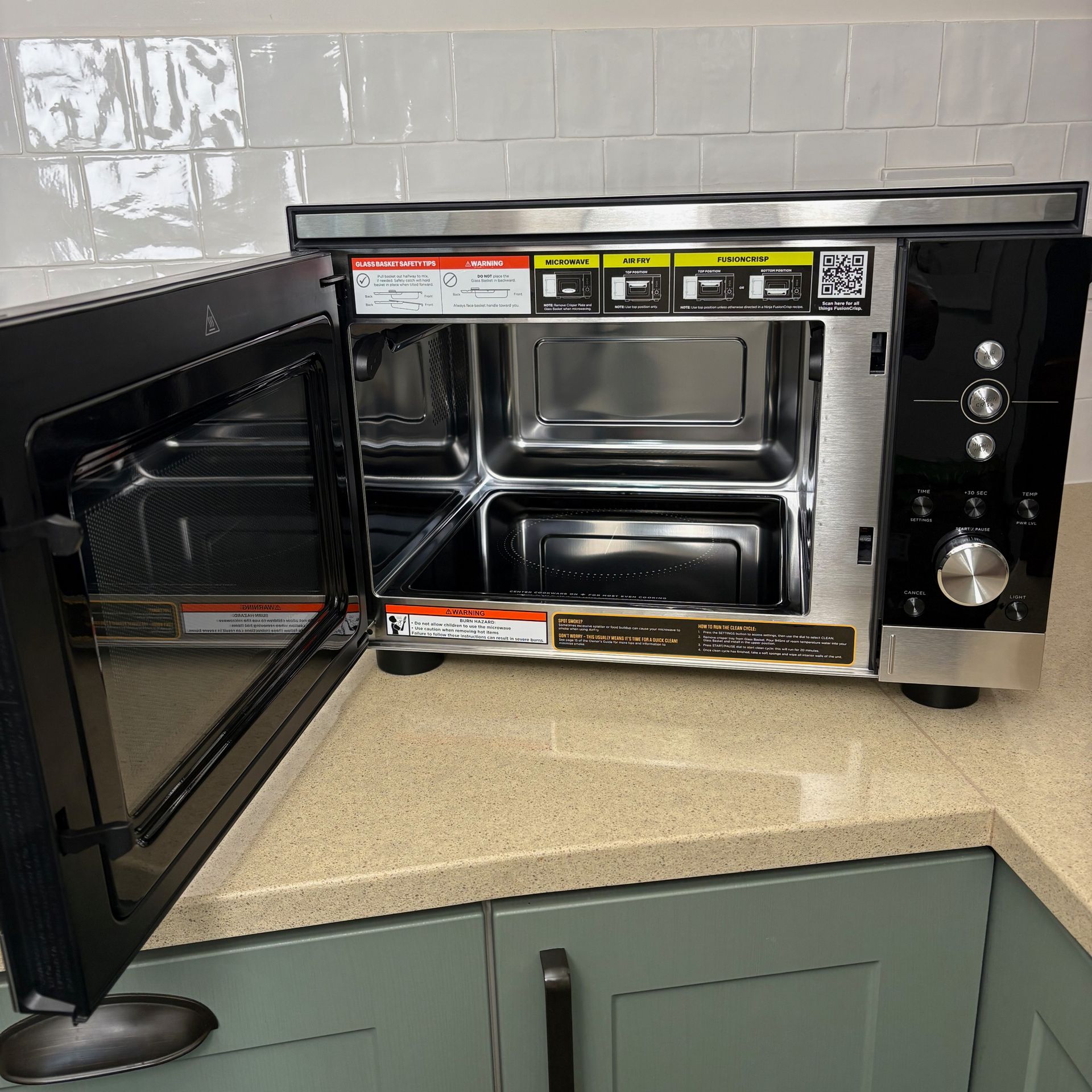 Testing the Ninja Crispi microwave air fryer combo