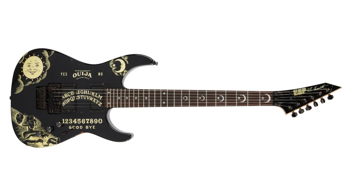 Kirk Hammett&rsquo;s Ouija ESP custom guitar
