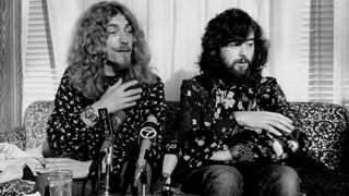 Robert Plant and Jimmy Page, September 1970