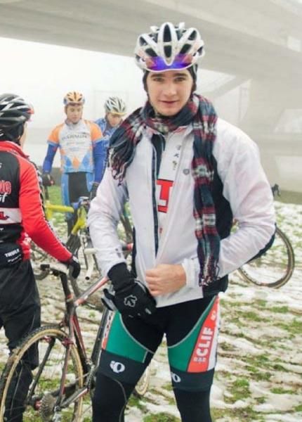 Mitch Hoke demonstrates Business Casual Cycling attire