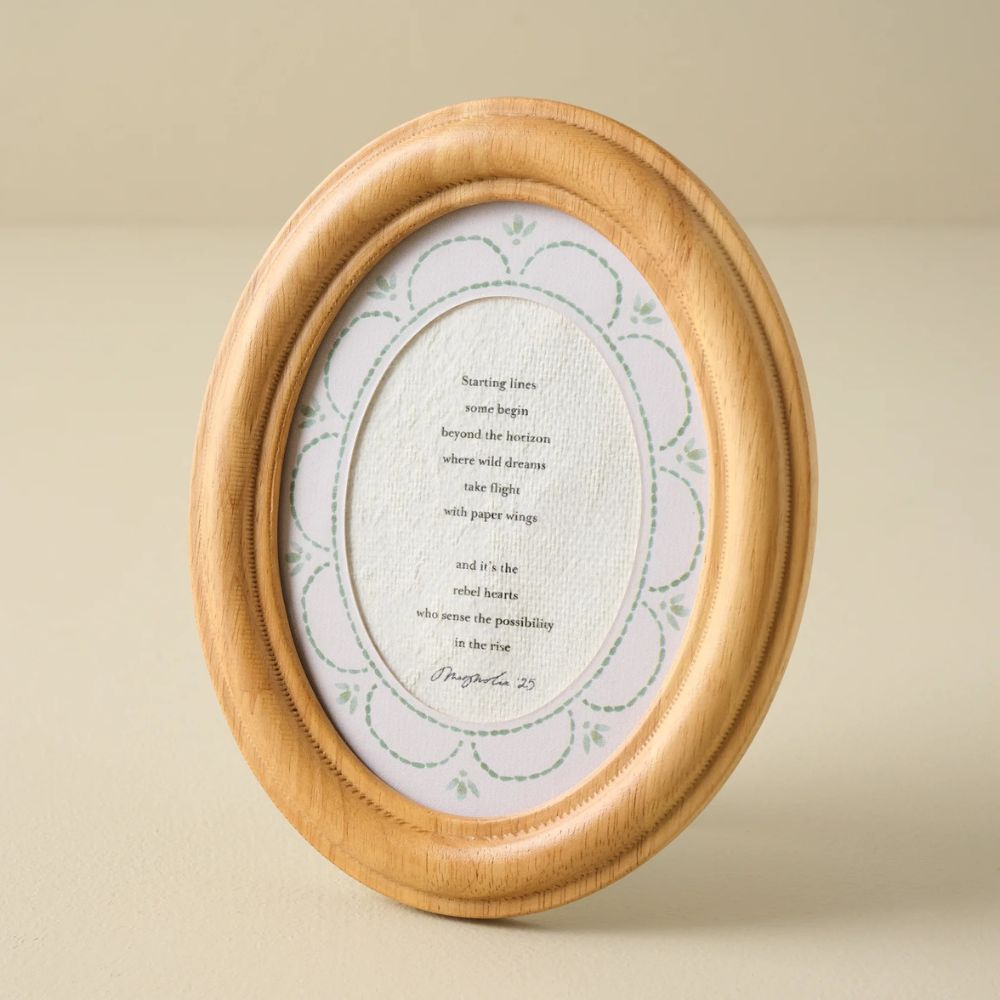 Take Flight Framed Poem