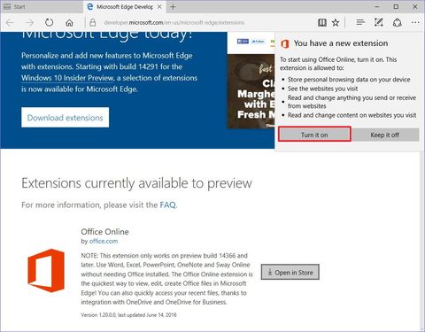 Here's a closer look at the new Office Online extension for Microsoft ...