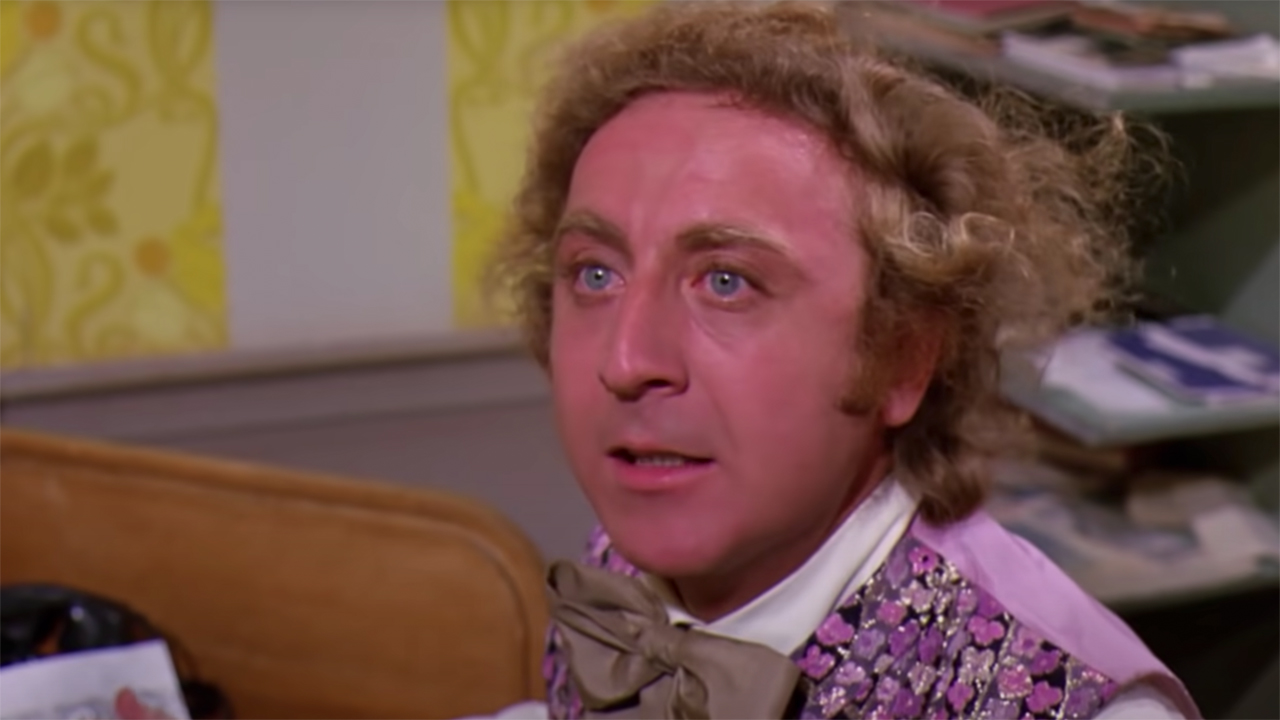 Gene Wilder as Willy Wonka in Willy Wonka and the Chocolate Factory