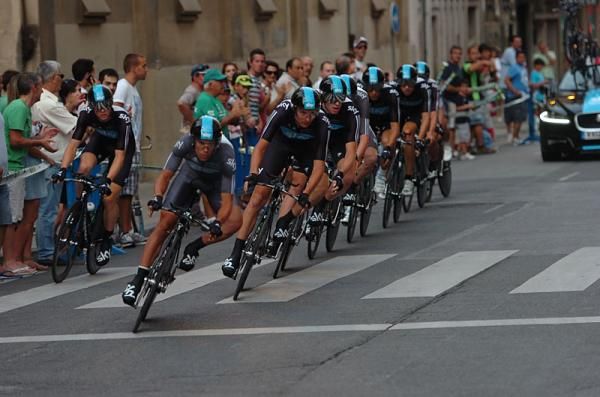 Richie Porte leads Team Sky