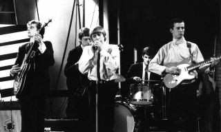 Eric Clapton (right) with The Yardbirds