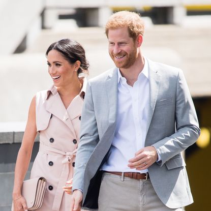 london, england july 17 prince harry, duke of sussex and meghan, duchess of sussex visit the nelson mandela centenary exhibition at southbank centre on july 17, 2018 in london, england photo by samir husseinsamir husseinwireimage