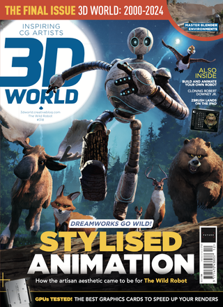 3d world magazine cover