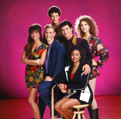 The cast of Saved by the Bell.