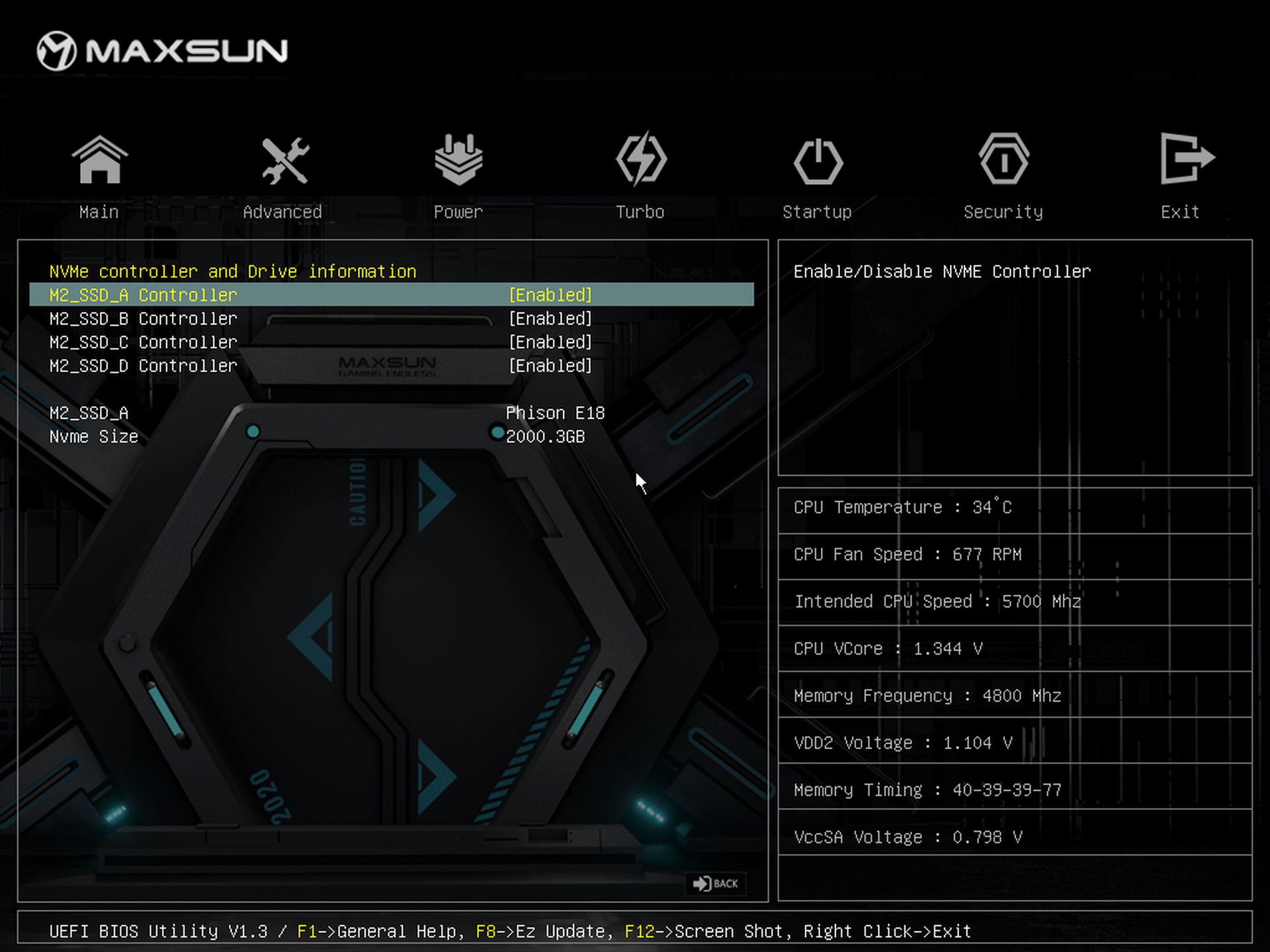 Maxsun Terminator H770 YTX D5 Wi-Fi