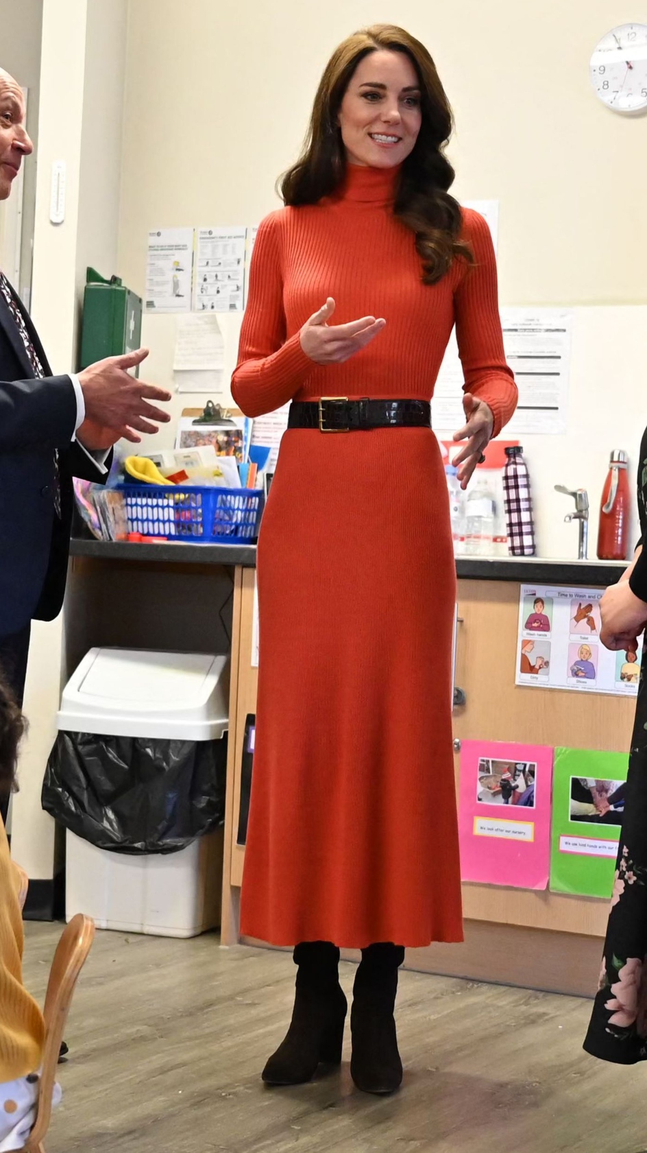 Catherine, Princess of Wales visits Foxcubs Nursery in Luton on January 18, 2023