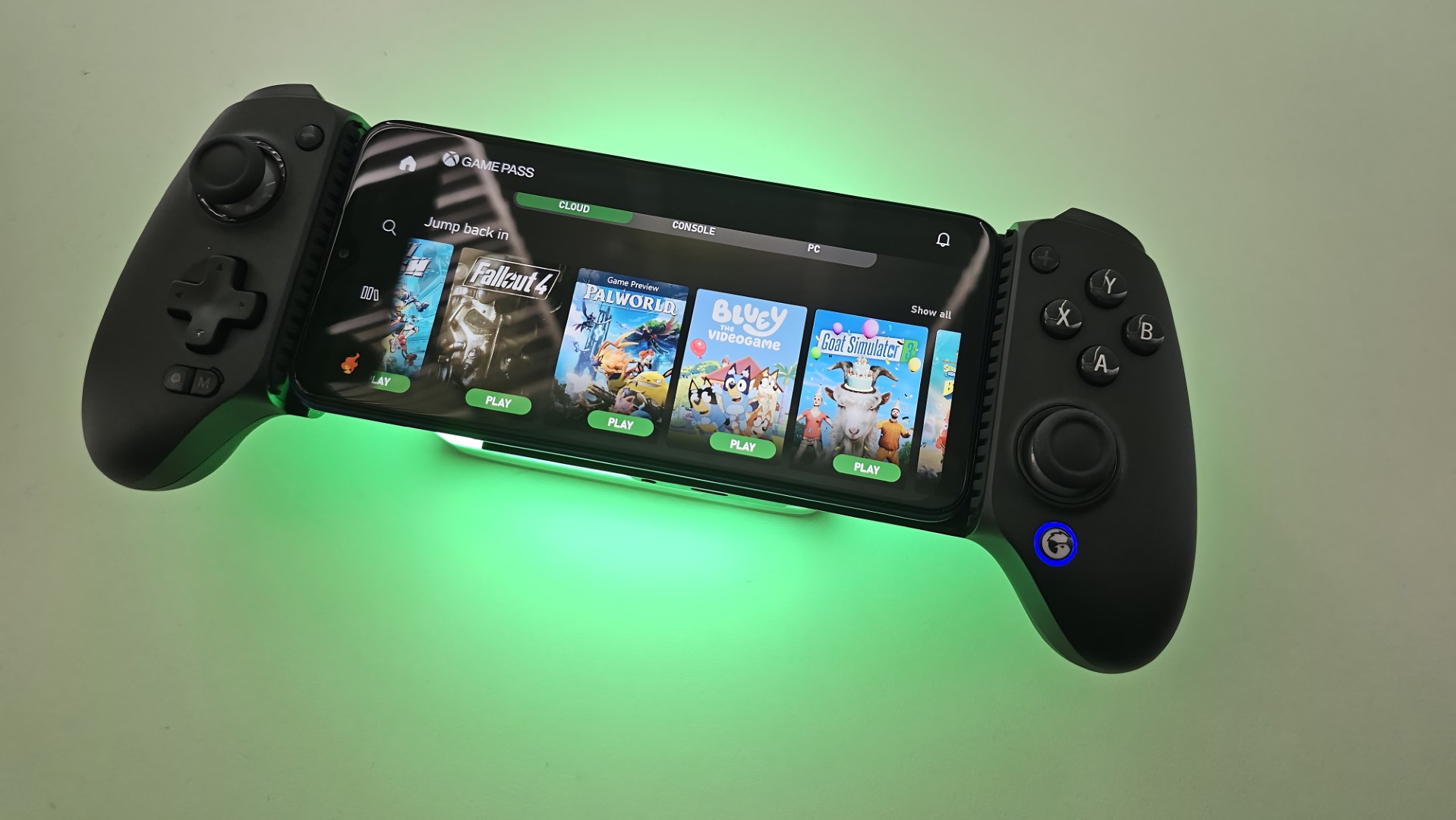 The GameSir G8 Galileo Plus controller is a solid choice for Xbox Cloud Gaming, and it even fits folding phones