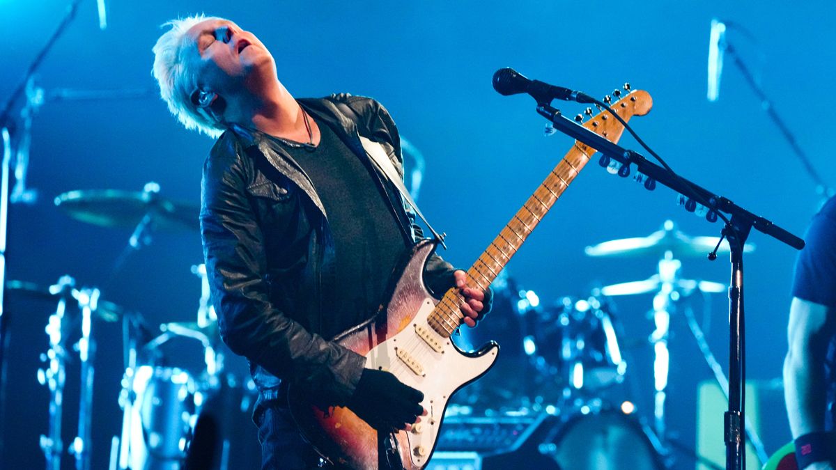 Mike McCready of Pearl Jam performs onstage at The Forum on May 07, 2022 in Inglewood, California.