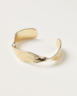 Sculptural Twist Cuff Bangles | Oliver Bonas