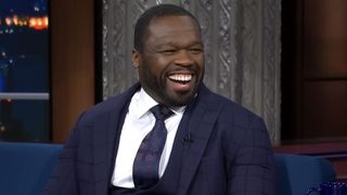 Curtis "50 Cent" Jackson appears on The Late Show with Stephen Colbert.
