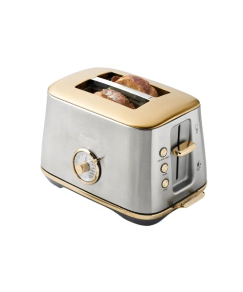 Breville Toast Select&trade; Luxe 2-Slice Toaster, Stainless Steel & Brass