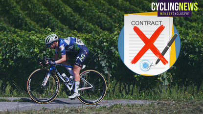 Julia Borgstrom alongside contract imagery