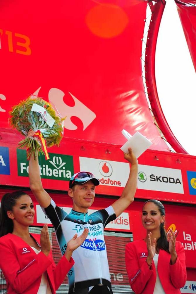 Tony Martin (Omega Pharma-QuickStep) had to make do with the combativity award after his 174km solo break ended just 100 metres from the finish line.