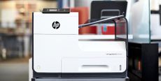 An HP Pagewide Pro 452dw printer