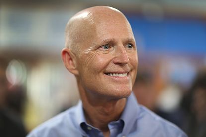 Florida governor endorses the state primary winner.