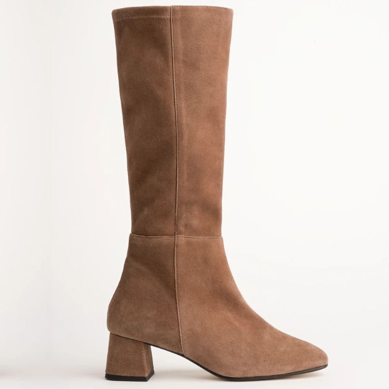 Penelope Chilvers brown suede boots