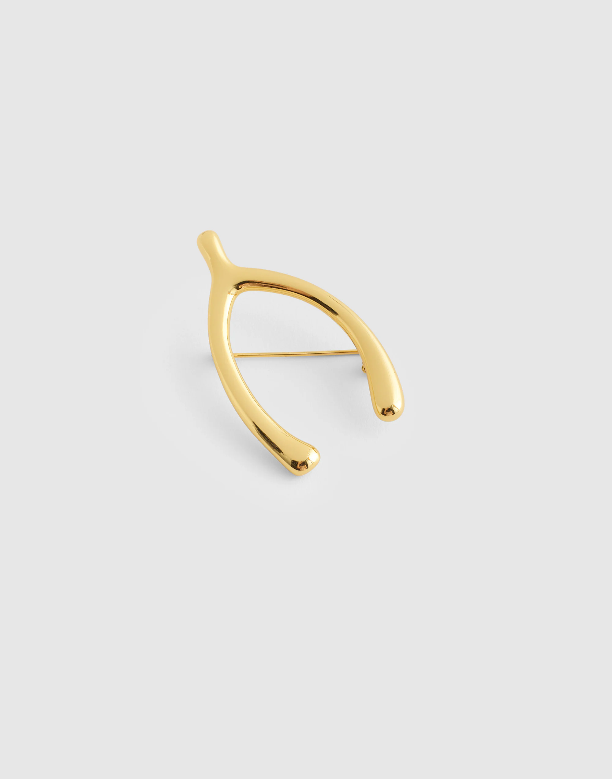 Wishbone Brooch