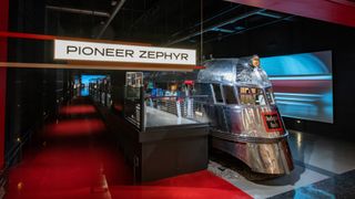 Pioneer Zephyr exhibition at Chicago's Museum of Science and Industry