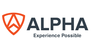 The Alpha Video logo.