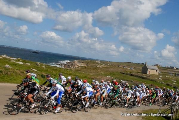 The skies were clear for the Tro-Bro Leon in Brittany