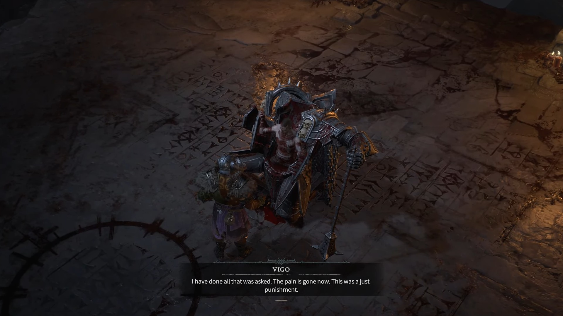 In game screenshots of Diablo 4