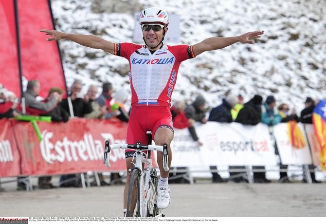 Joaquim Rodriguez (Katusha) earns his first win of 2014 in Cataluya