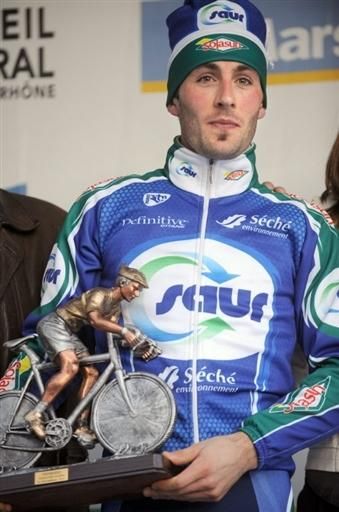 Jonathan Hivert (Saur-Sojasun) claimed the first Coupe de France win in Marseille.